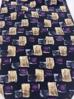 Men’s Vintage Jimmy V Foundation by Stonehenge 100% Silk Necktie Made in the USA